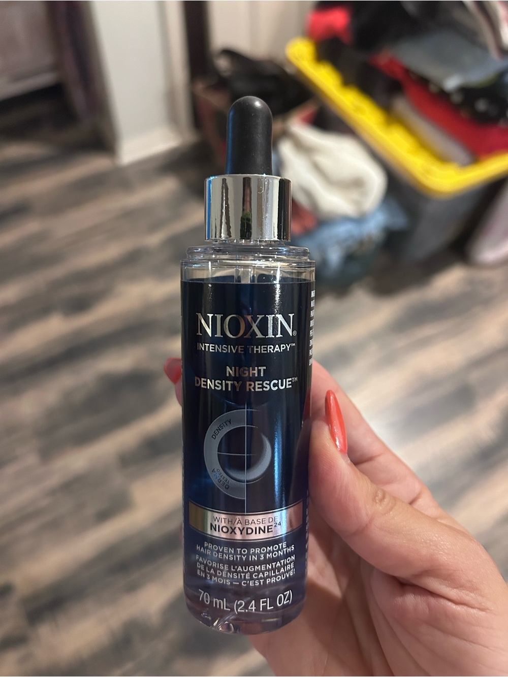 Nioxin Night Density Rescue Hair Serum - Blue